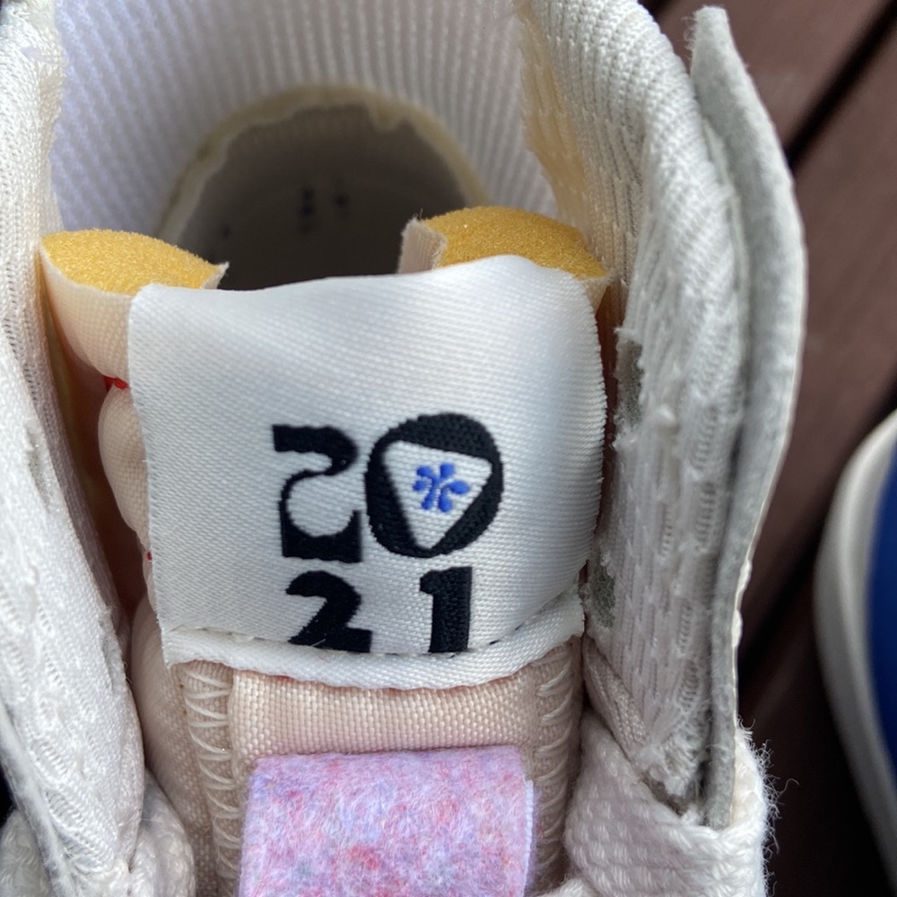 Nike Blazer Mid ‘77 Jumbo Women’s Size 9.5 White Royal Blue Sneakers - Picture 11 of 13